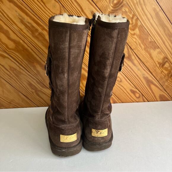 UGG Retro Cargo Tall Boot in Espresso - Picture 4 of 8